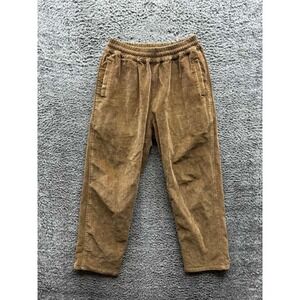 Butter Goods Ben Gore Collection Corduroy Drawstring Pants Brown Mens Size S
